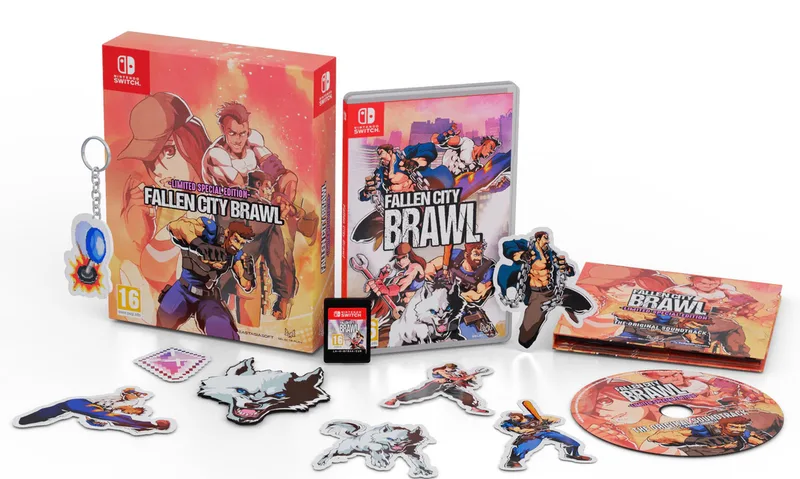 Fallen City Brawl Special Edition van Selecta Play, Nintendo Switch – cover