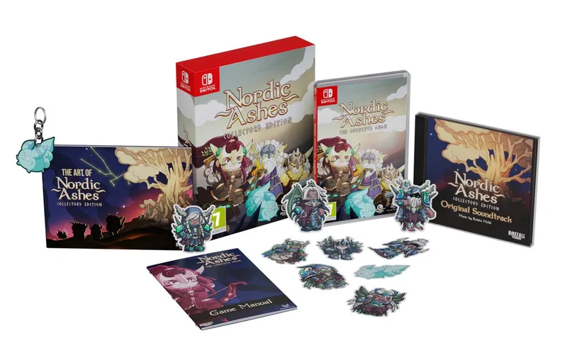 Nordic Ashes: Survivors of Ragnarok Collector's Edition van Selecta Play, Nintendo Switch – cover