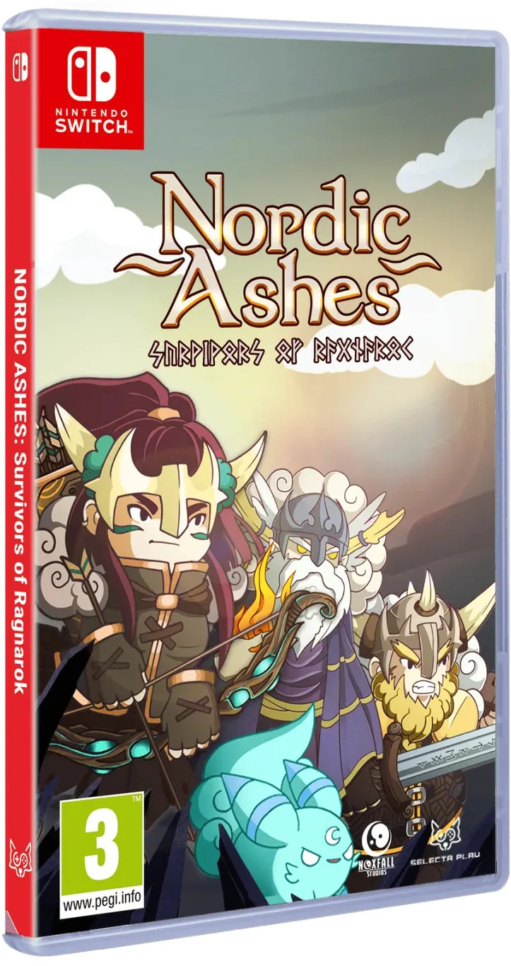 Nordic Ashes: The Complete Saga van Selecta Play, Nintendo Switch – cover