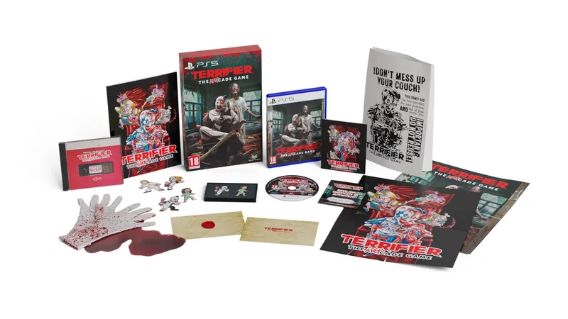 Terrifier: The Artcade Game Collector Edition by Selecta Play, PS5 – cover