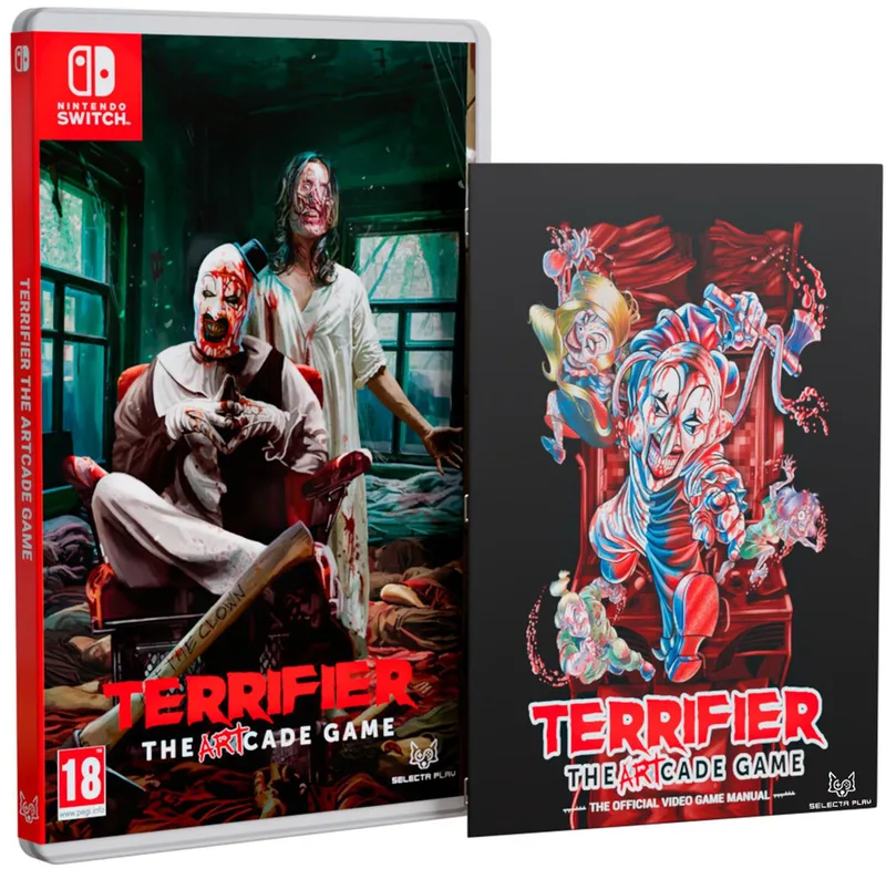 Terrifier: The ARTcade Game by Selecta Play, Nintendo Switch – cover