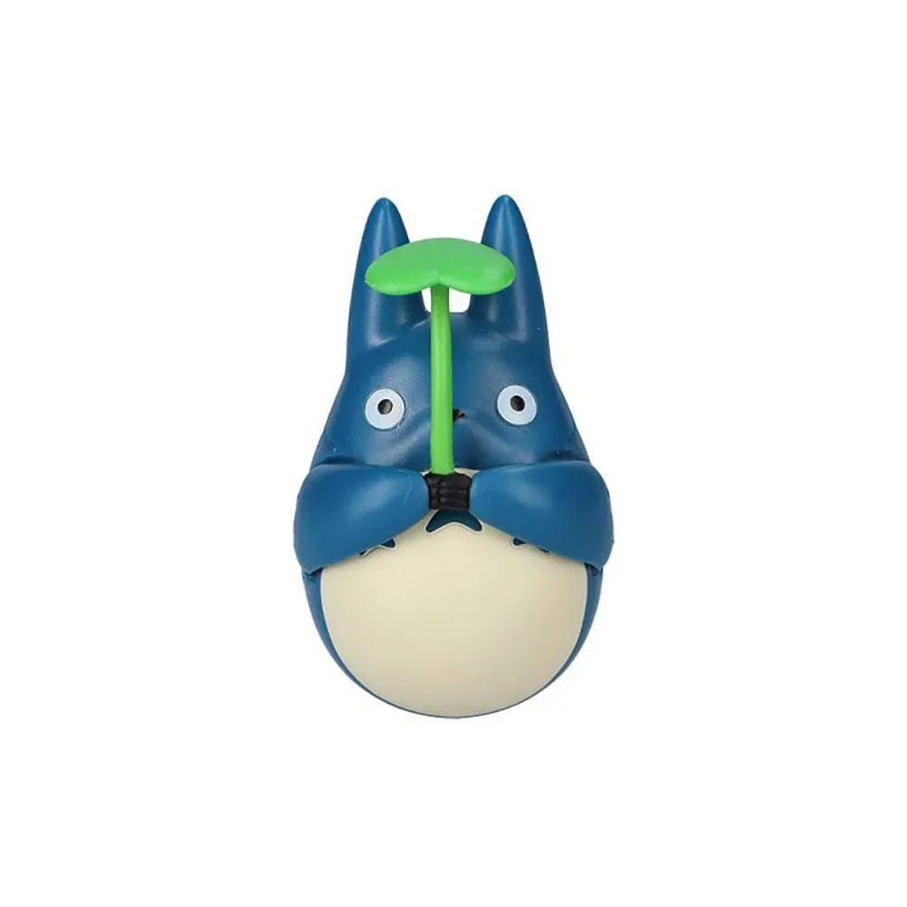 Figurine Mon Voisin Totoro Dos Rond Moyen Avec Feuille 6 Cm de Semic – jaquette