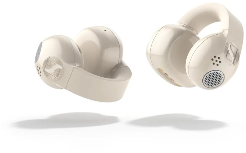 ACCENTUM Clip True Wireless Open Earbuds van Sennheiser, Crème – cover