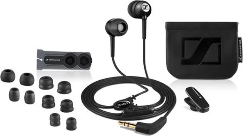 CX400 II - In-ear koptelefoon by Sennheiser, Black – cover