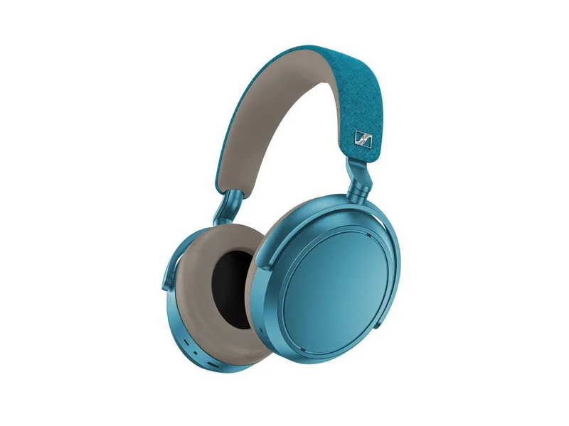 MOMENTUM 4 Wireless Teal Over-Ear-Kopfhörer (Adaptive Noise Cancellation, Bluetooth) van Sennheiser, Blauw – cover