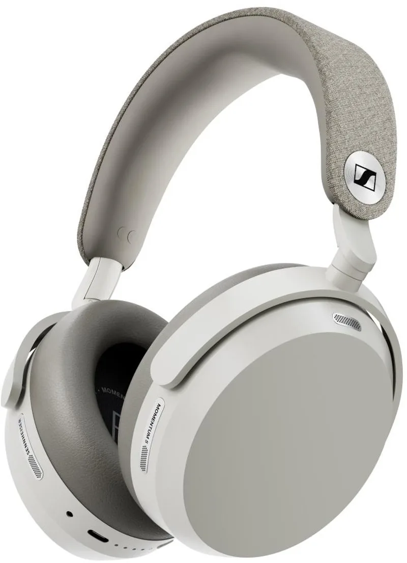 MOMENTUM 5 Wireless - Draadloze over-ear koptelefoon met Noise Cancelling - Bluetooth - 8 microfoons - Hi Res - Dolby audio by Sennheiser, White – cover