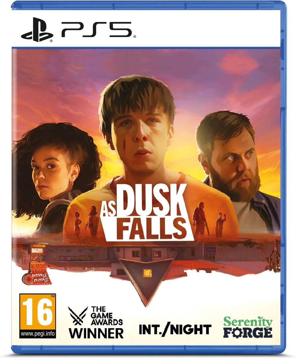 As Dusk Falls fra Serenity Forge, PS5 – cover