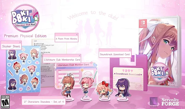 Doki Doki Literature Club Plus! Premium Physical Edition