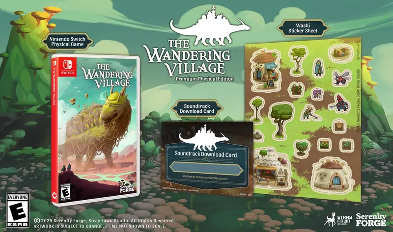 The Wandering Village Premium Edition van Serenity Forge, Nintendo Switch – cover