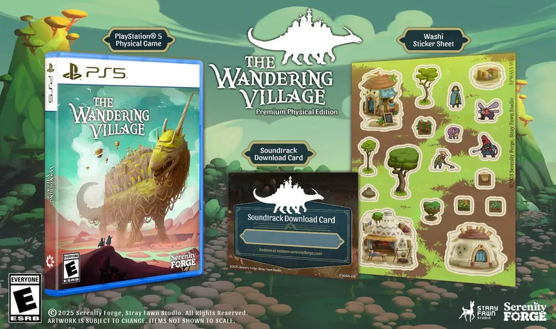 The Wandering Village Premium Eidition by Serenity Forge, PS5 – cover