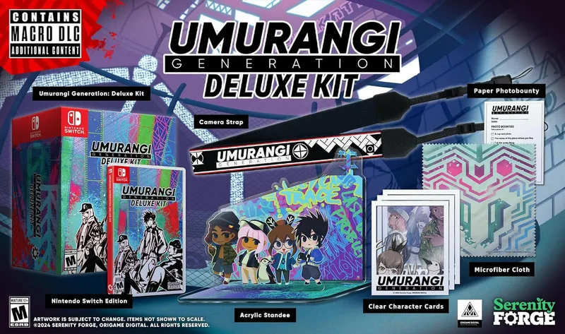Umurangi Generation Deluxe Kit van Serenity Forge, Nintendo Switch – cover