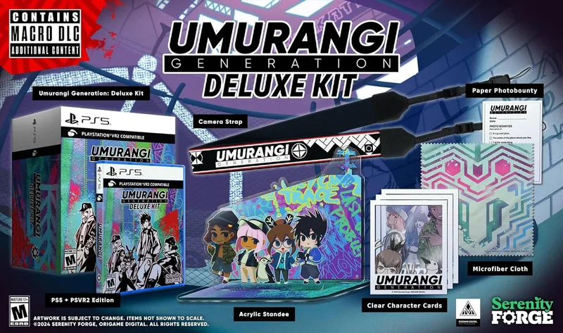 Umurangi Generation Deluxe Kit (PSVR2 Compatible) by Serenity Forge, PS5 – cover