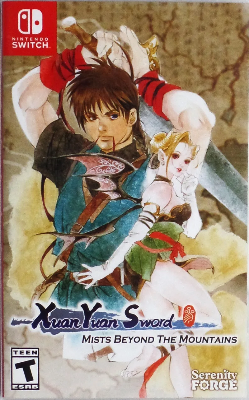 Xuan Yuan Sword Mists Beyond the Mountains van Serenity Forge, Nintendo Switch – cover