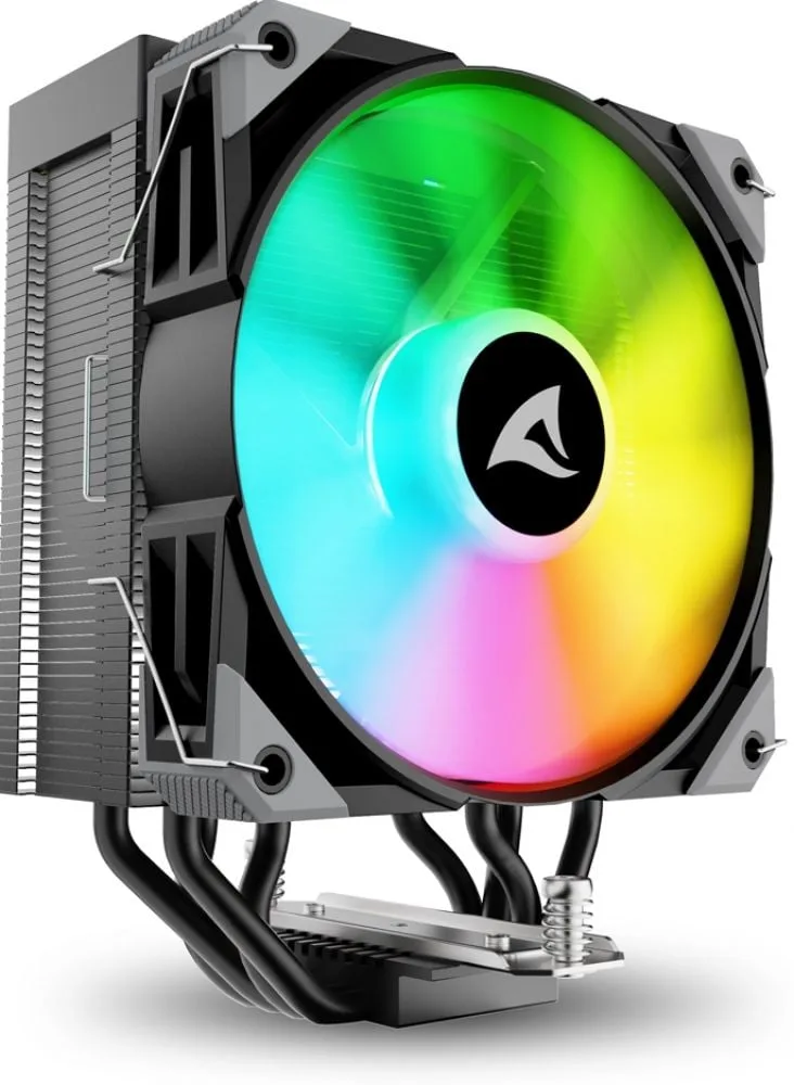 A40 RGB Black - Luchtkoeler van Sharkoon – cover