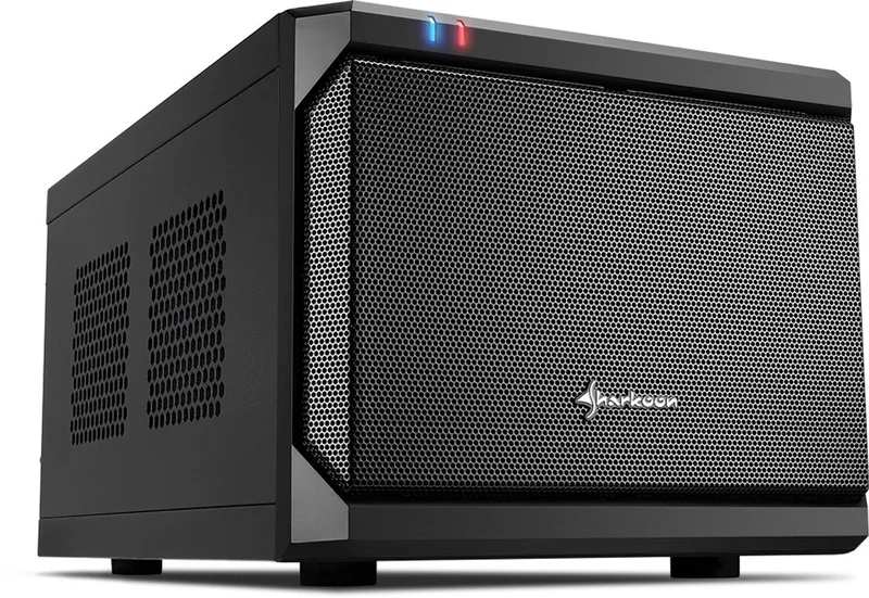 ATX Semi-tower Box Sharkoon 4044951016433 Black van Sharkoon, Zwart – cover