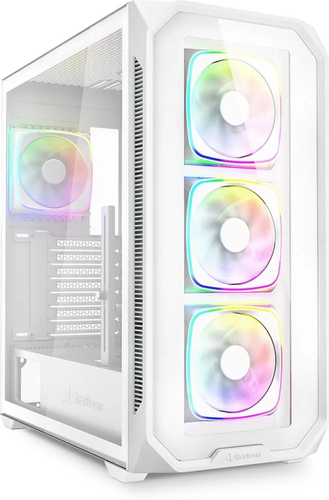 Behuizing AK5G RGB ATX 1xGlas weiß van Sharkoon – cover