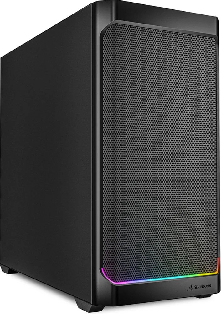 Behuizing MK4 RGB Micro-ATX 1xMetall zwart de Sharkoon – jaquette
