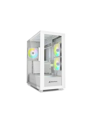 Rebel C60 RGB - Case - Tower by Sharkoon, White – cover 1 of 2