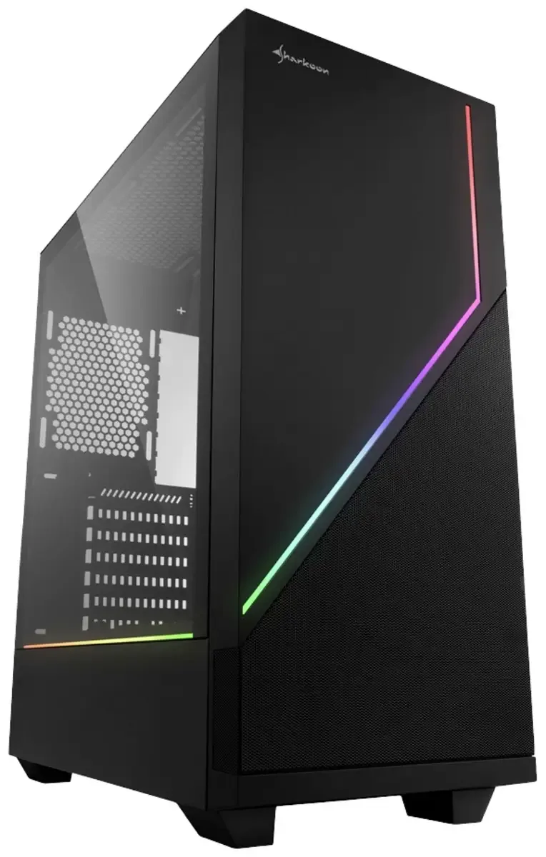 RGB FLOW ATX - Case - Tower by Sharkoon, Black – cover 2 of 2
