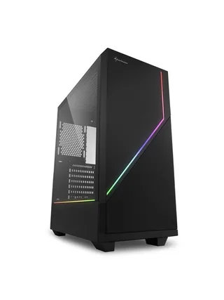 RGB FLOW ATX - Case - Tower by Sharkoon, Black – cover 1 of 2
