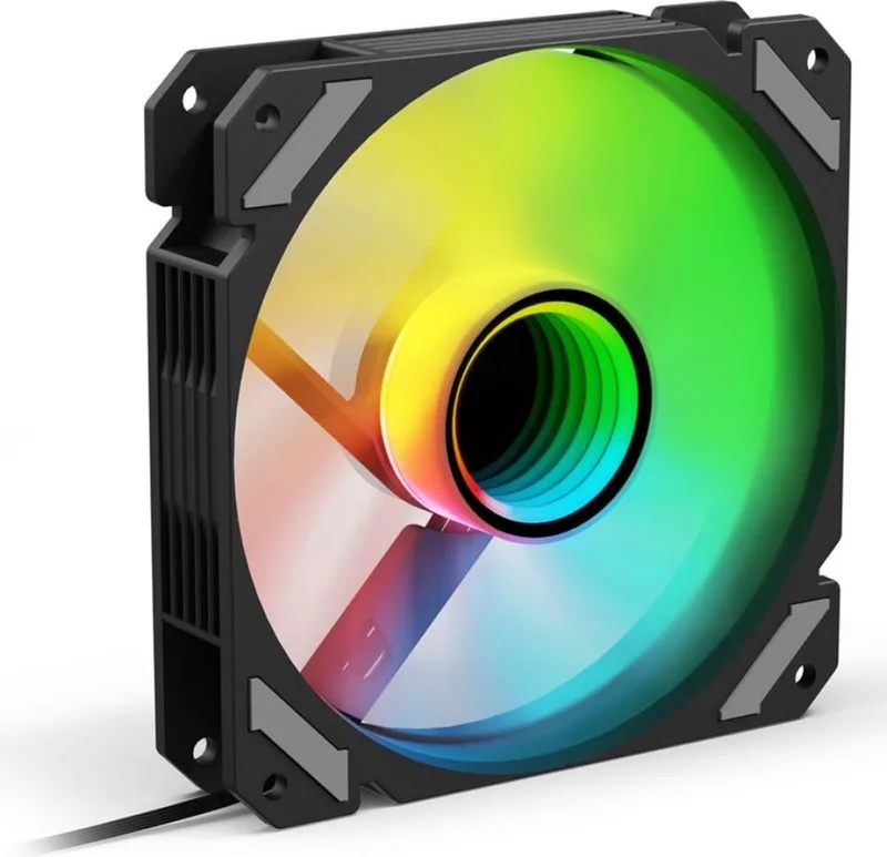 Shark Mirror PWM RGB Reverse Black - Ventilator van Sharkoon – cover