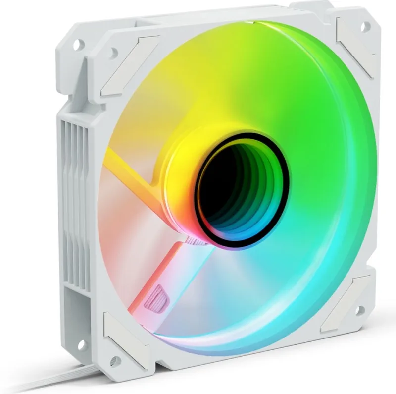 Shark Mirror PWM RGB Reverse White - Ventilator van Sharkoon – cover