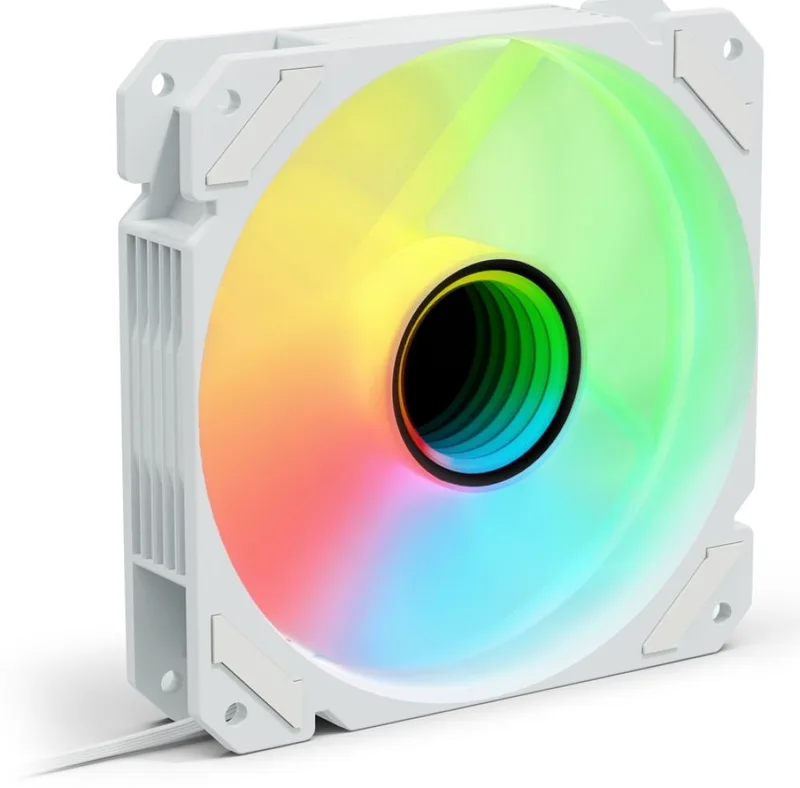 Shark Mirror PWM RGB White - Ventilator by Sharkoon – cover
