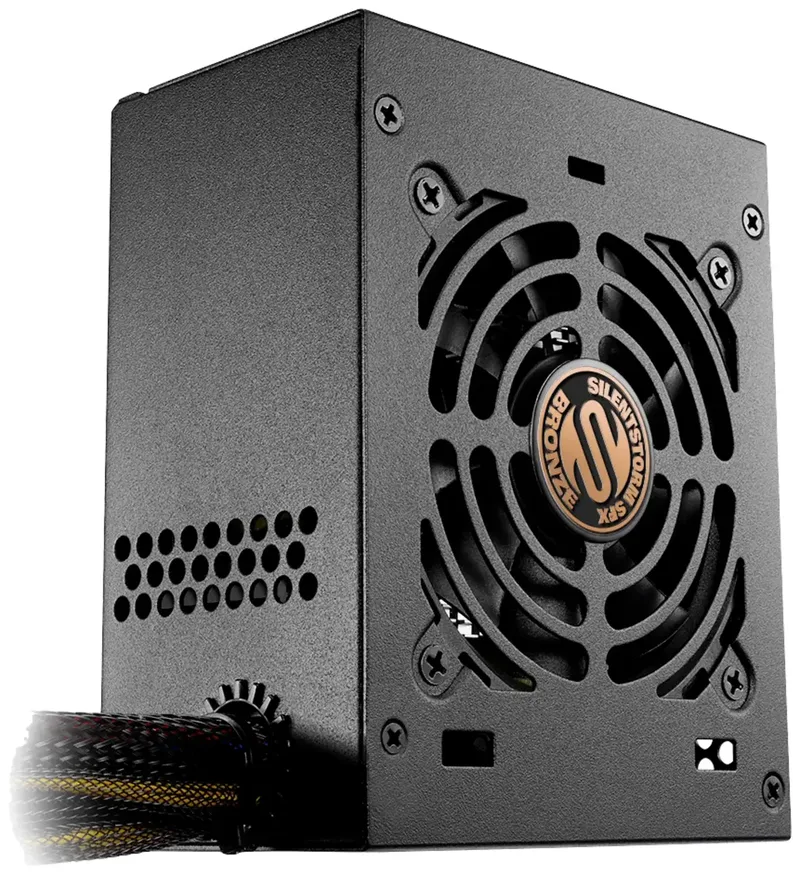 SilentStorm SFX 450 Brons Voeding - 450 Watt - 80 mm - ATX - 80 Plus 80 PLUS Bronze by Sharkoon, Black – cover 2 of 2