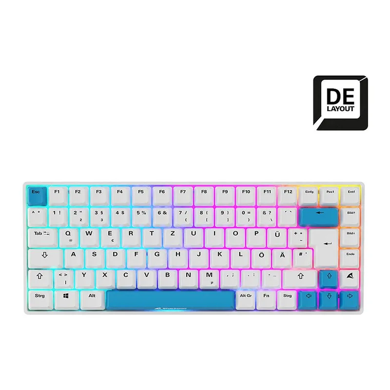 SKILLER SGK50 S3 PBT keyboard de Sharkoon – jaquette
