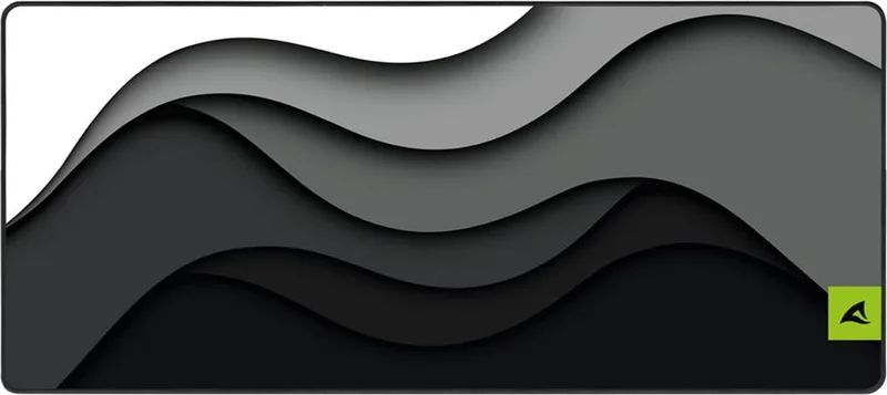 Skiller SGP30 D5 Grijs, Wit, Zwart - Muismat - XXL - 900 x 400 mm van Sharkoon, Meerkleurig – cover