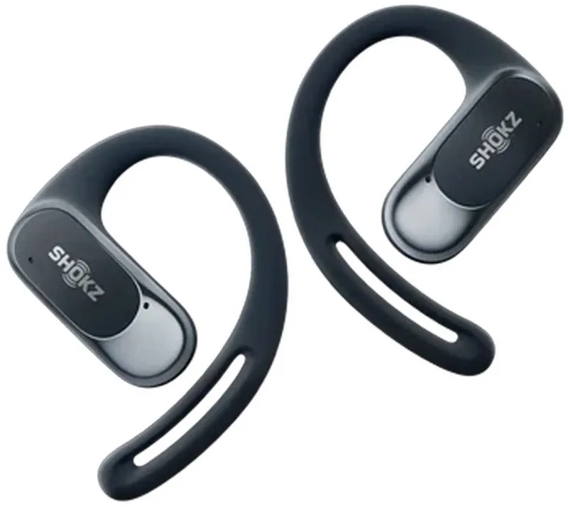 OpenFit Air - Open-ear - Sporthoofdtelefoon - Draadloze Oordopjes by Shokz, Black – cover