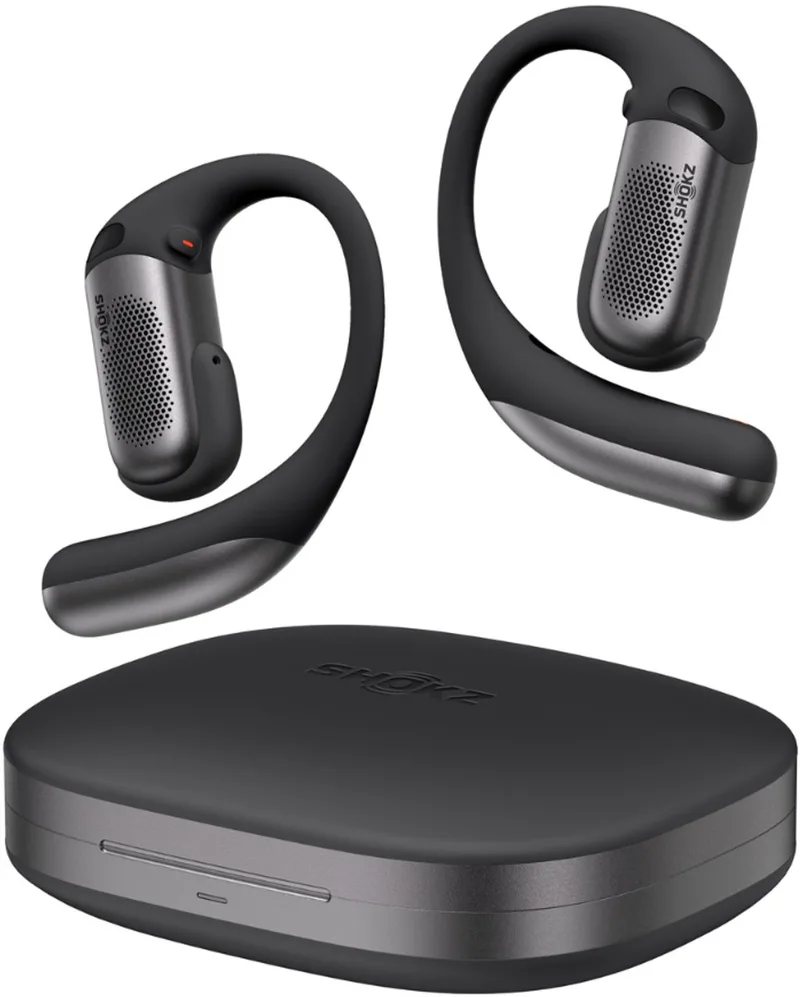 OpenFit Pro ANR Open-ear Draadloze Oortjes – Adaptieve Ruisonderdrukking - Dolby Atmos + headtracking - 50 Uur Afspeeltijd van Shokz, Zwart – cover