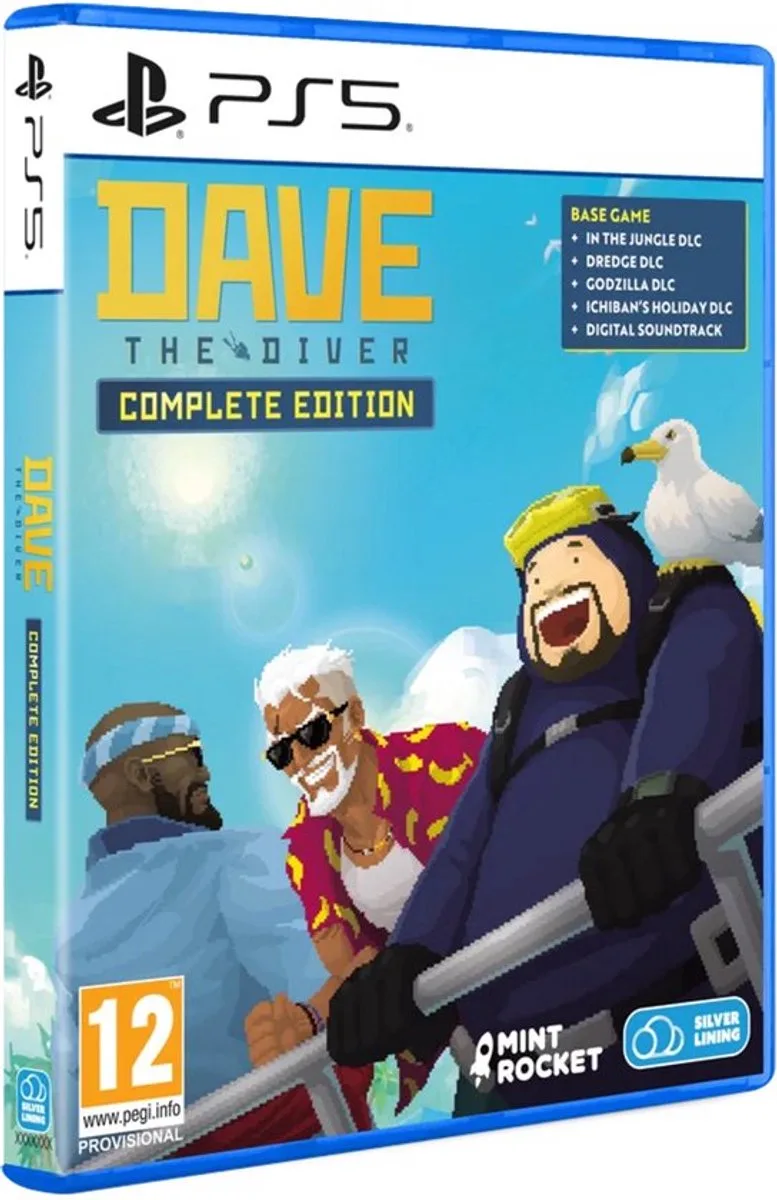 Dave the Diver: Complete Edition van Silver Lining Interactive, PS5 – cover
