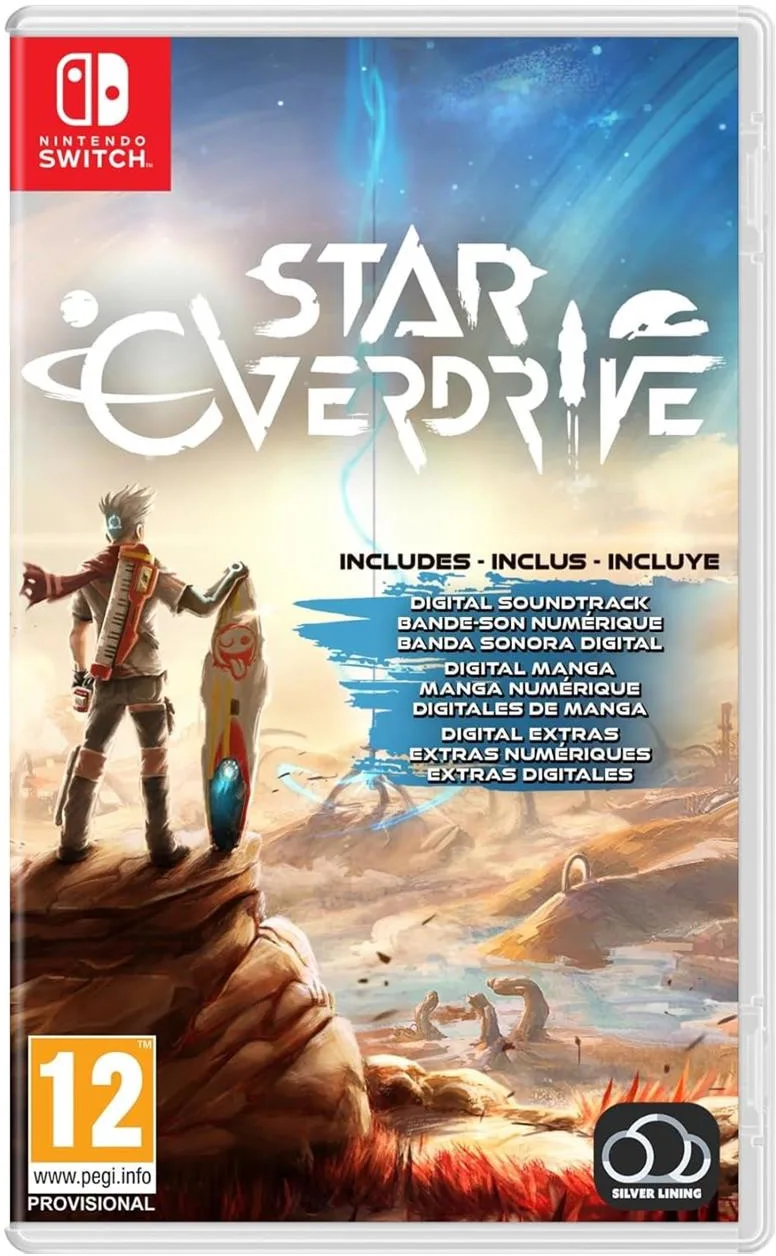 Star Overdrive by Silver Lining Interactive, Nintendo Switch – cover