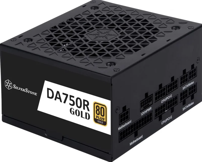DA750R Gold - Voeding by SilverStone – cover