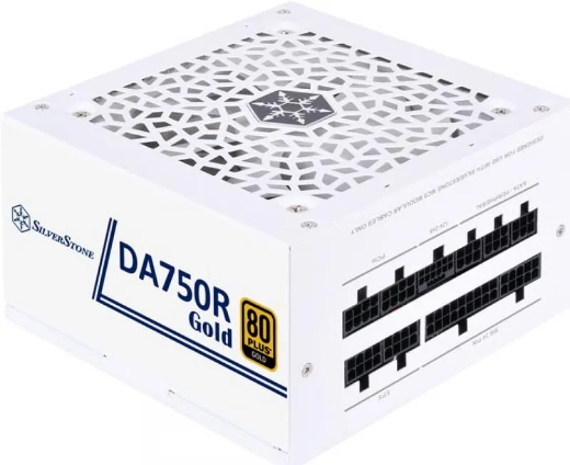 DA750R Gold White - Voeding van SilverStone – cover
