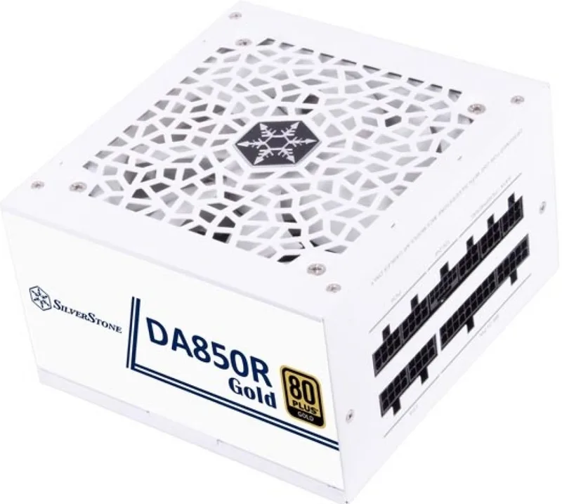 DA850R Gold White - Voeding van SilverStone – cover