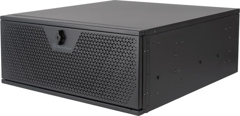 SST-RM44 computerbehuizing Tower van SilverStone, Zwart – cover