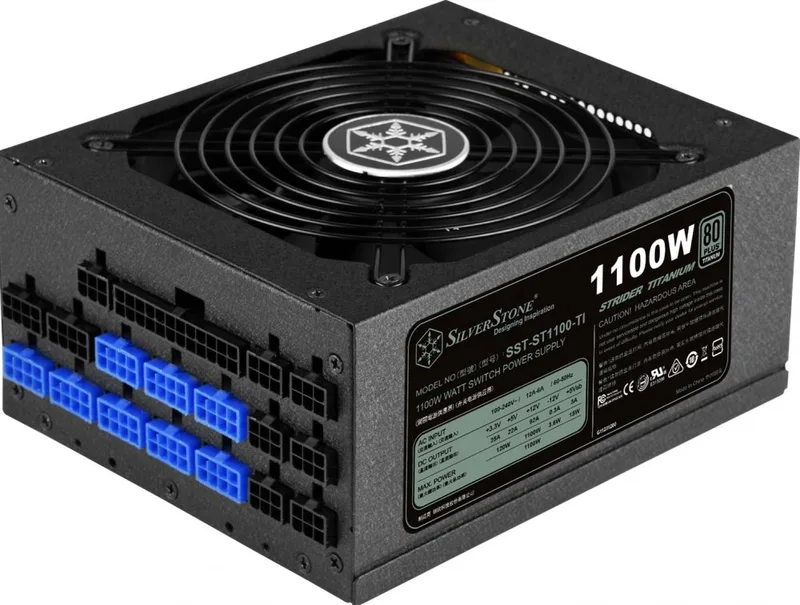 Strider Titanium ST1100-TI - Voeding by SilverStone – cover