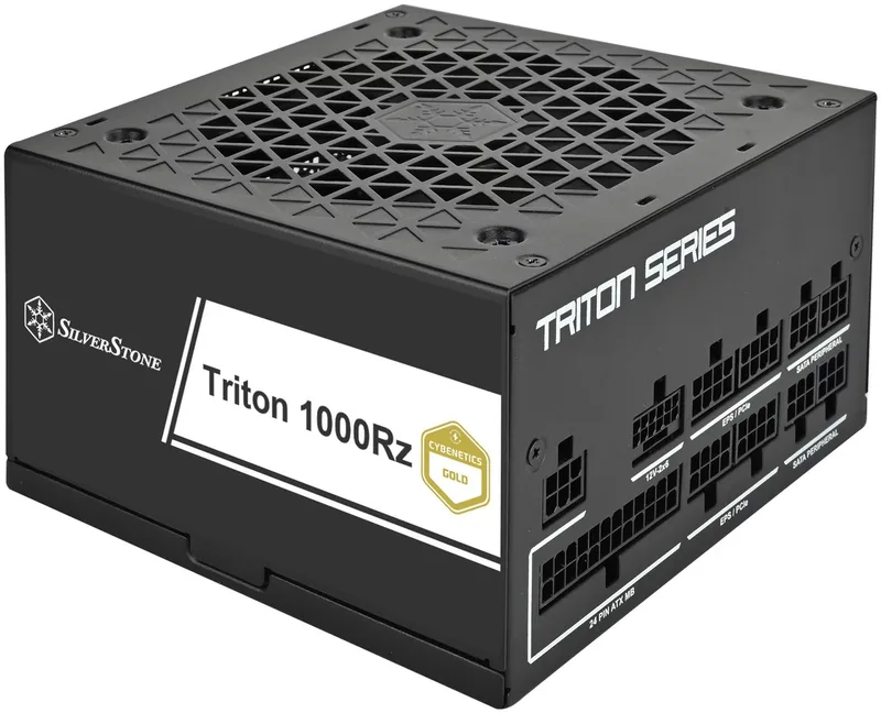 Triton 1000Rz Black - Voeding van SilverStone – cover