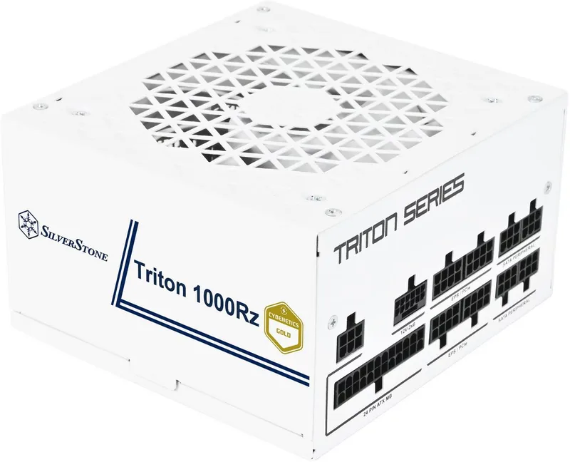 Triton 1000Rz White - Voeding by SilverStone – cover