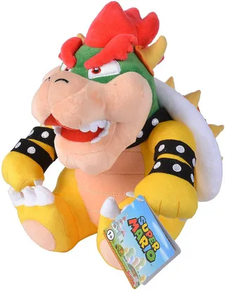 Super Mario Pluche - Bowser (27cm) van Simba Toys – cover 1 van 3