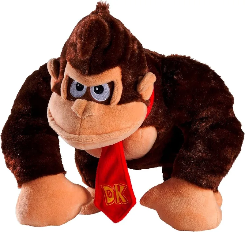Super Mario Pluche - Donkey Kong (Simba Toys 27cm) van Simba Toys – cover 1 van 2