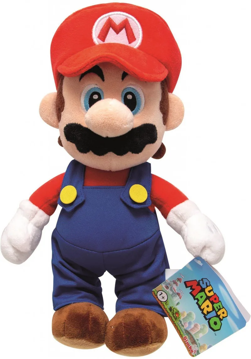 Super Mario Pluche - Mario (25cm) (Simba) de Simba Toys – jaquette