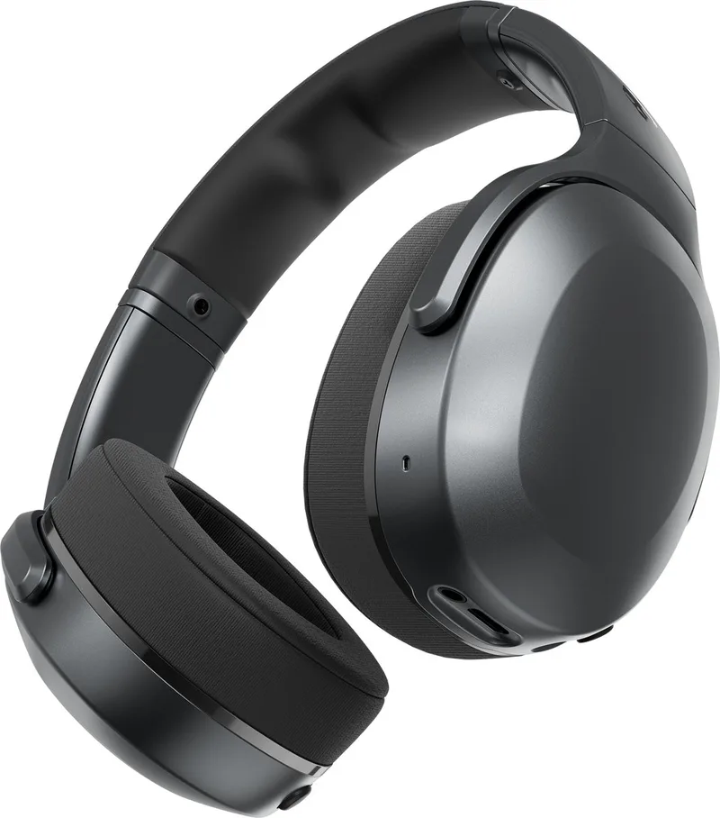 Crusher 540 Active Draadloze Koptelefoon - Zweet- en Waterbestendige Sportkoptelefoon - Donkergrijs van Skullcandy, Zwart – cover
