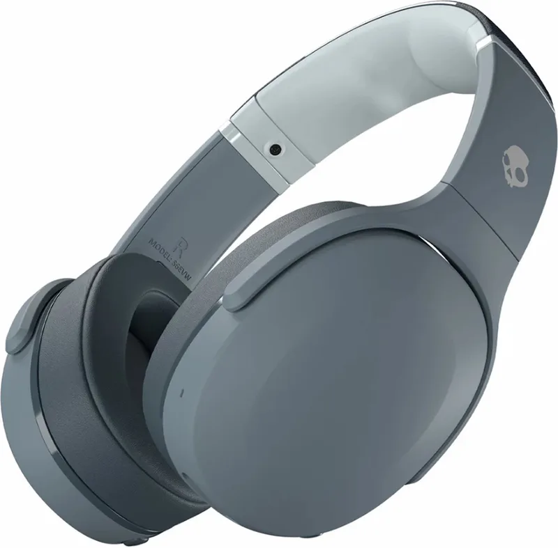 Crusher EVO – Draadloze Koptelefoon Bluetooth – Hoofdtelefoon draadloos by Skullcandy, Grey – cover