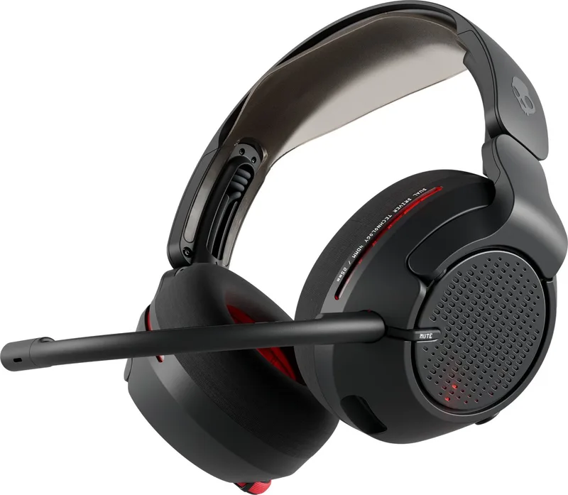 Crusher PLYR 720 Multi-Platform Gaming Draadloze Koptelefoon - Crusher Bass - THX Spatial Audio - Digi-Black van Skullcandy, Zwart – cover