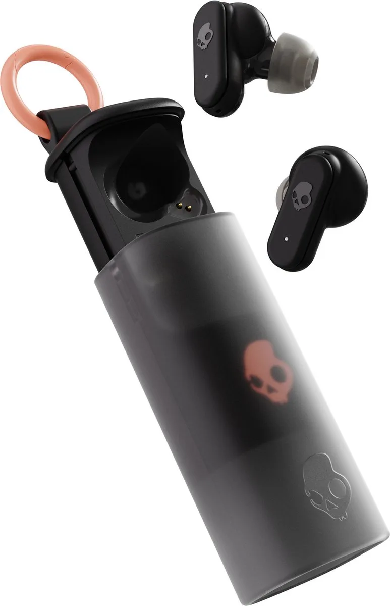 Dime Evo - Bluetooth oordopjes - 36 uur speeltijd - Noise Isolation - Aanpasbare EQ3 instelling - In-Ear oordopjes fra Skullcandy, Sort – cover