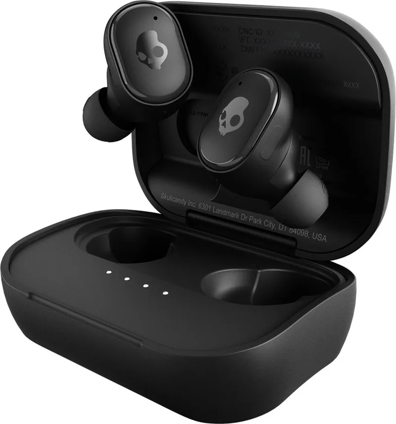 Grind True Wireless In-ear - Oordopjes Draadloos - Oortjes Draadloos Bluetooth - True Black by Skullcandy, Black – cover