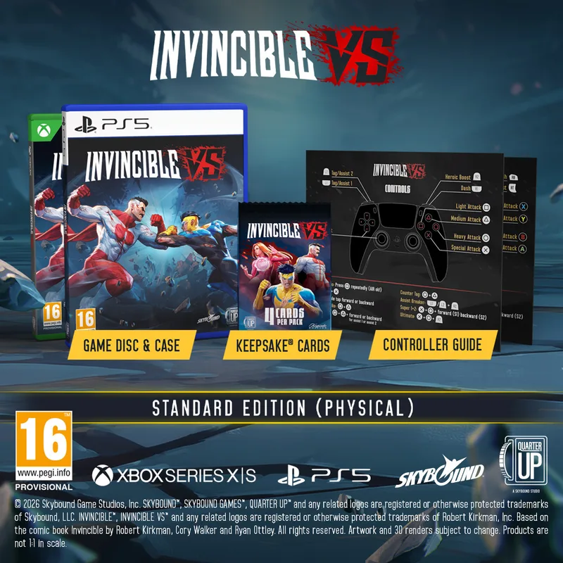 Invincible VS de Skybound Games, PS5 – jaquette